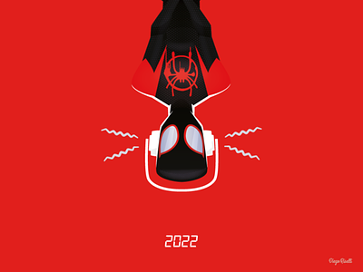 Spider-Verse 2 2020 adobe creative cloud adobe illustrator cc fan art illustration marvel miles morales poster spiderman spiderverse spiderverse 2 vector vector illustration