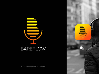 BAREFLOW Logo Design