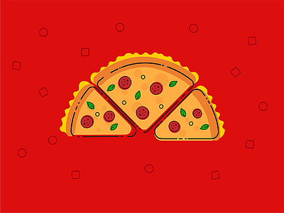 Pizza Illustration illustration pizza