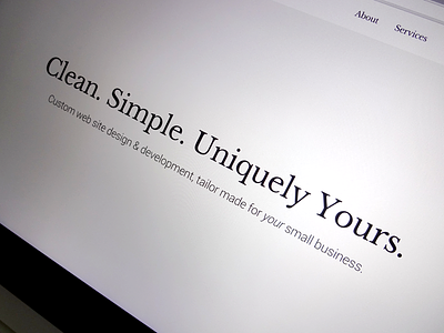 iDesign Studios - 2016 Rebrand (Sneak Peek) clean genesis minimal minimalist simple web design web development wordpress