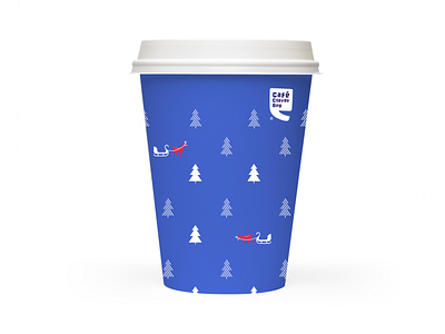 Christmas cups - sledge