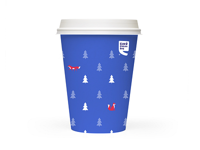 Christmas cups - foxes