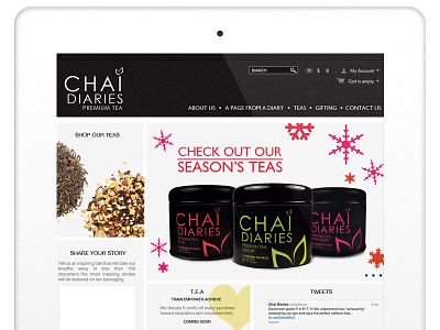 Chai Diaries Website