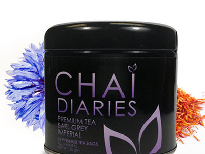 Chai Diaries Packaging Grey Imperial