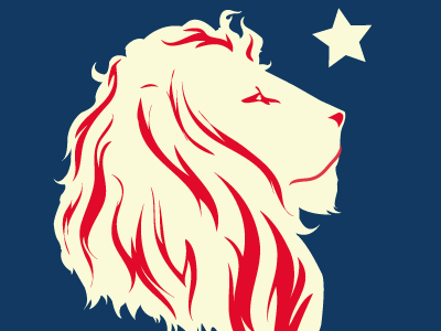 Star Pride icon lion logo star