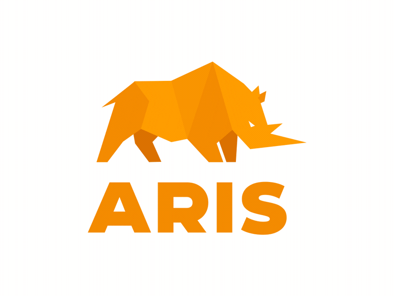 Aris logo animation ae after effects animal animation character illustration logo logoanimation motion motiondesignschool