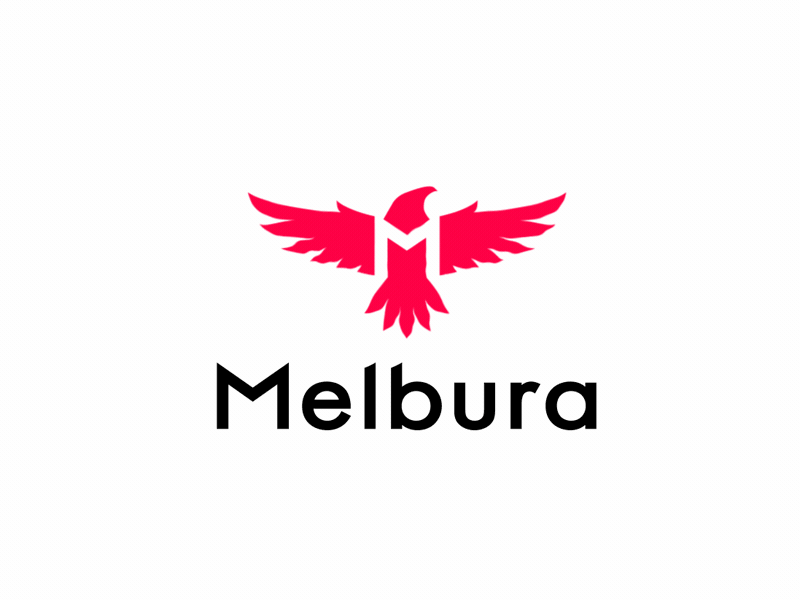 Melbura logo animation ae after effects animal animation character fly illustration logo logoanimation motiondesignschool speed