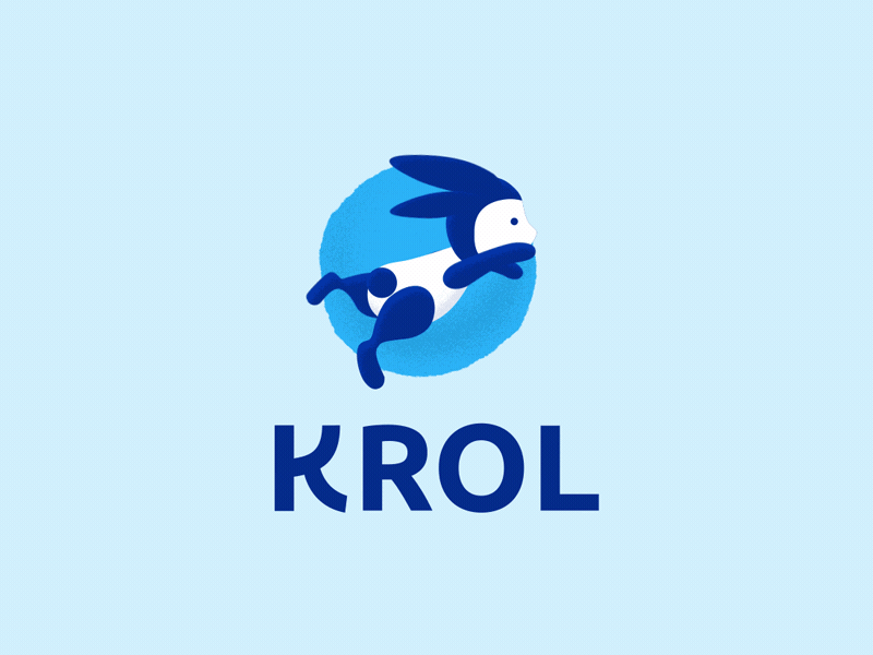 Krol ae after effects animal animation character illustration logo logoanimation motiondesignschool rabbit swimming