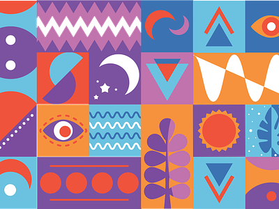 Pattern design for mural pitch