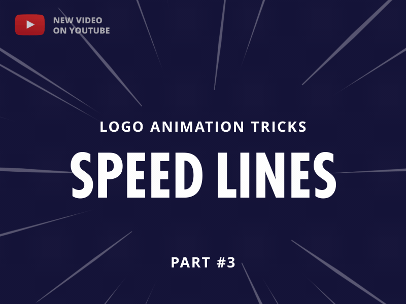 Tutorial: Speed Lines with Shape Layers in After Effects animation brands character effects famous logo motion motiondesignschool shape space speedlines tips tutorial tutorial animation