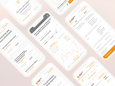 NN Investments Partners TFI // Reimagined (MOBILE) adaptive banking branding clean design figma financial financial dashboard flying bisons funds investment minimal mobile typography ui ux