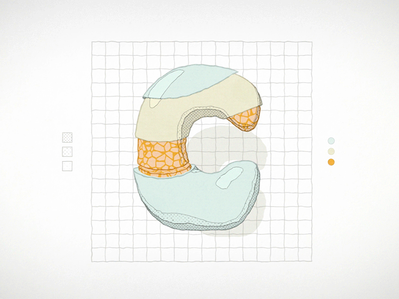 36 days of type C 36 days of type 36daysoftype 3d 3d animation animated gif cinema 4d flow gif gif loop illustration lettering liquid loop motion design motion graphics sketch sketchandtoon trippy type typography
