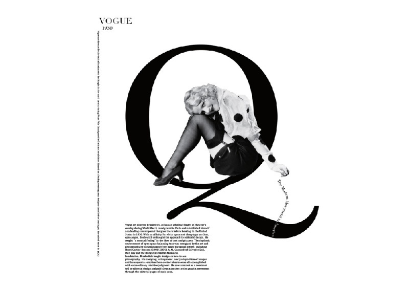 VOGUE Poster Design by Xiuju Yao on Dribbble