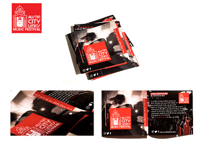 Acl Music Festival Brochure brochure design music festival branding
