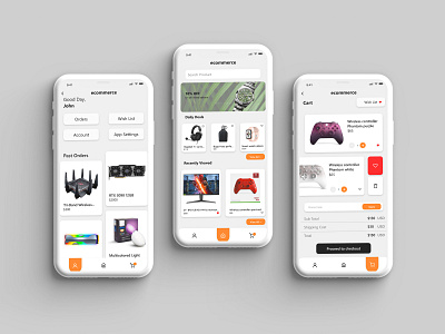 E-Commerce App app basic design ecommerce ecommerce app ecommerce design minimal mobile app modern shop shopping app trending ui