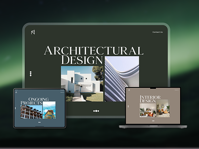 Architectural Studio Website archi architect architectural architecture branding design minimal studio ui webdesign website