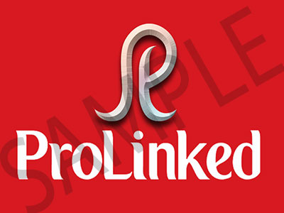 Royal Logo for Social Network "PROLINKED LTD" lettermark logo pictorial logo royal logo silver logo unique logo