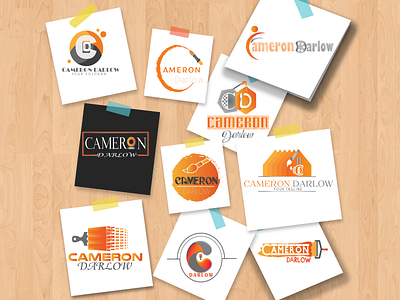 Painting and Decoration brand complete branding logo wall abstract logo beautiful decoration logo beautiful designs branding brandmark logo cameron darlow creative decoration brand logo icon lettermark logo painting brand logo ideas