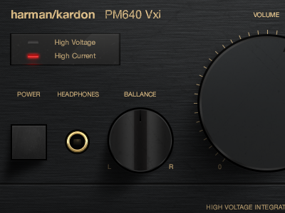harman/kardon PM640 Vxi Icon amp audio first shot icon illustration interface music photoshop stereo ui vintage