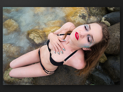 Mermaid Nails Photoshoot mastered mermaid nails photography sint maarten