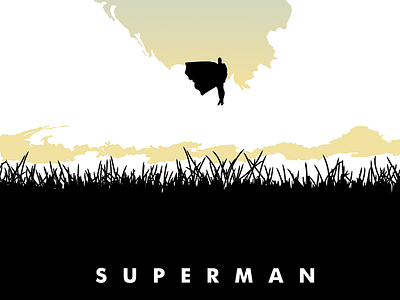 Superman design illustration man of steel superman