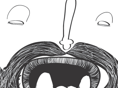 Bearded face1