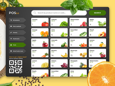 🍏Pos Concept For Grocery Store