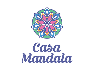 Mandala identidade visual logo mandala