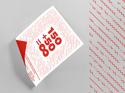 SSF 150+50 design illustrator poster red typography