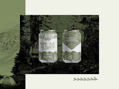 Grasslands Brewery Beer Can Label Design