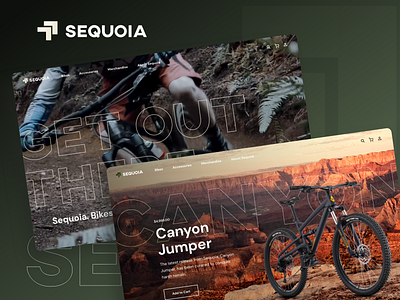 Sequoia Bikes - UX/UI, Branding