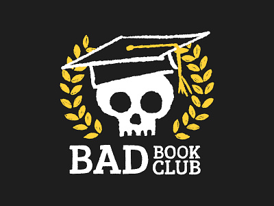 Bad Book Club design graphicdesign illustration logo logo design vector