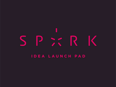 Spark branding ideas innovation logo