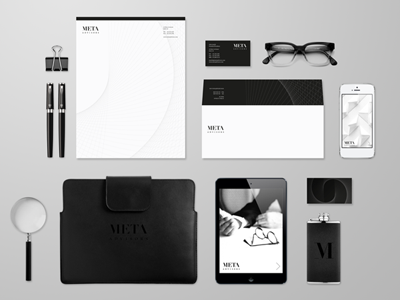 Meta Advisors brand identity branding web design