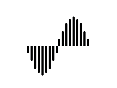 Sound icon for music app app icon logo music sound wave