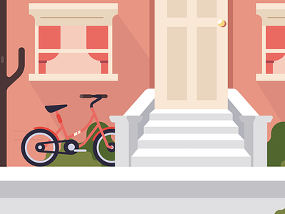 House exterior animation character characters design dribbble illustration minimal