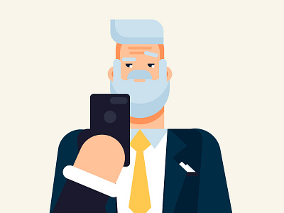 Ejecutivo Personaje / Executive character character characterflat characters design executive flat illustration minimal