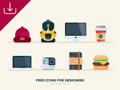 FREE icons for Designers!