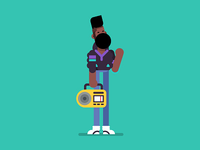 80s 80s aep aftereffects animate character ilustration