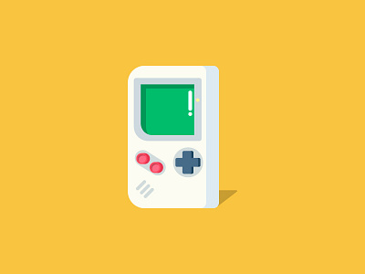 Nintendo Game Boy color game icon illustration nintendo