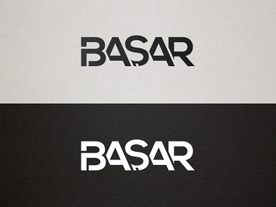 BAŞAR Logo branding design freelance illustrator logo logodesign