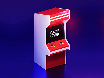 Arcade Game - 3D Model | Blender
