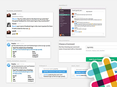 Slack UI Kit prototyping slack