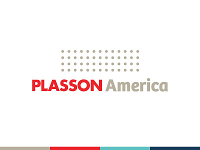 Plasson America Logo branding corporate earth earth tones fire industrial logo pipe fittings pipes red water wind