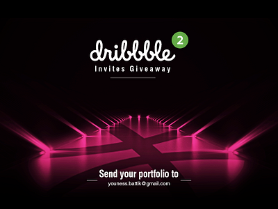 Dribbble Invite x2