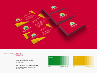 Business card Menara Nour Immobilier