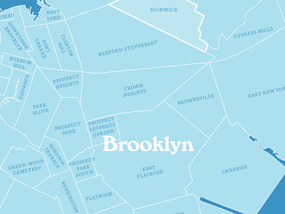 Brooklyn map