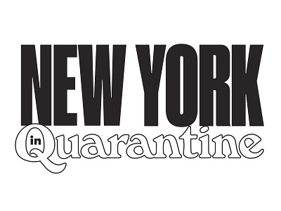 New York wordmark design