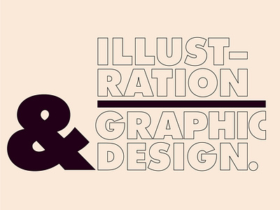 Illustration & Graphic Design type typographic typography vector