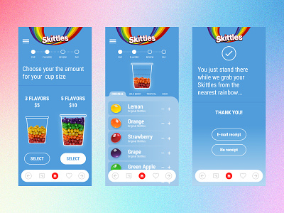 Skittles Vending app candy digital mobile
